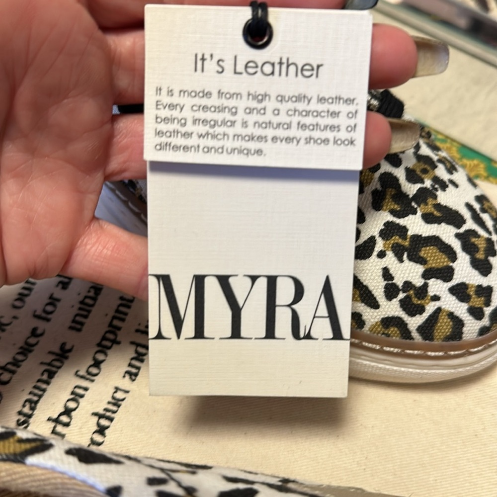 MYRA BAG leopard sneakers - Picture 5 of 5